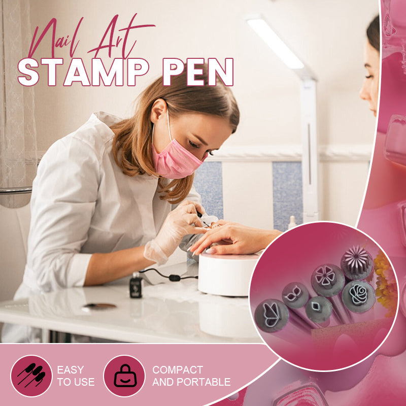 💥Hot Sale 49% korting❣️Nail Art Stamp Pen (einfach zu bedienen, auch für Anfänger)