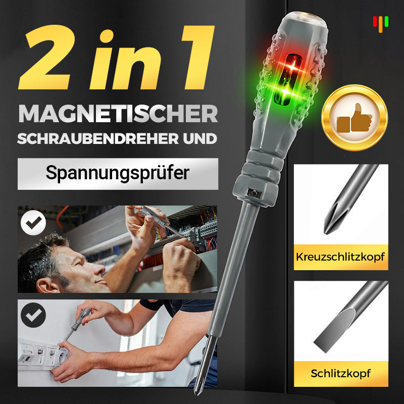 🔥🔥Sonderverkauf 50% Rabatt🔥2-in-1 Magnetischer Schraubendreher und Spannungsprüfer
