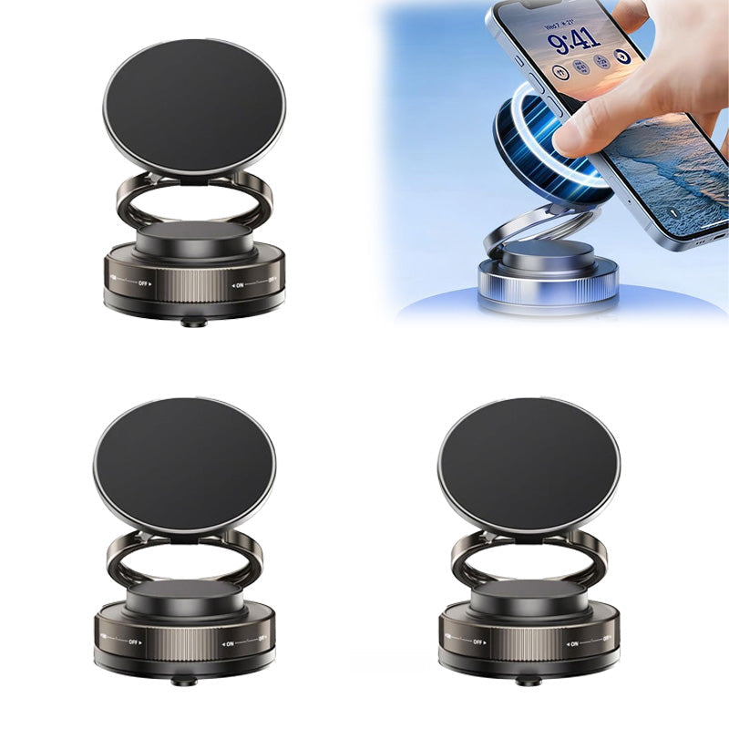 🔥📱Mehr kaufen mehr sparen🔄360° verstellbarer magnetischer Handyhalter mit Saugnapf