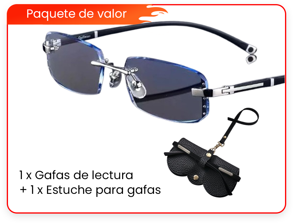 🔥Neue Lesebrille mit doppeltem Verwendungszweck, Blaulichtfilter und hoher Saphirhärte✨