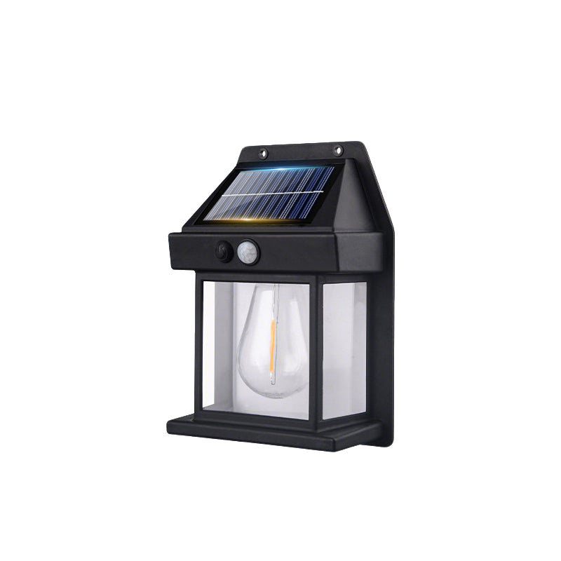 🎁 50 % RABATT! 💡 SOLAR-WANDLEUCHTE – Bewegungssensor & wetterfest 🌟🛒