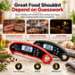 Schwarzes digitales Fleischthermometer mit Sofortanzeige