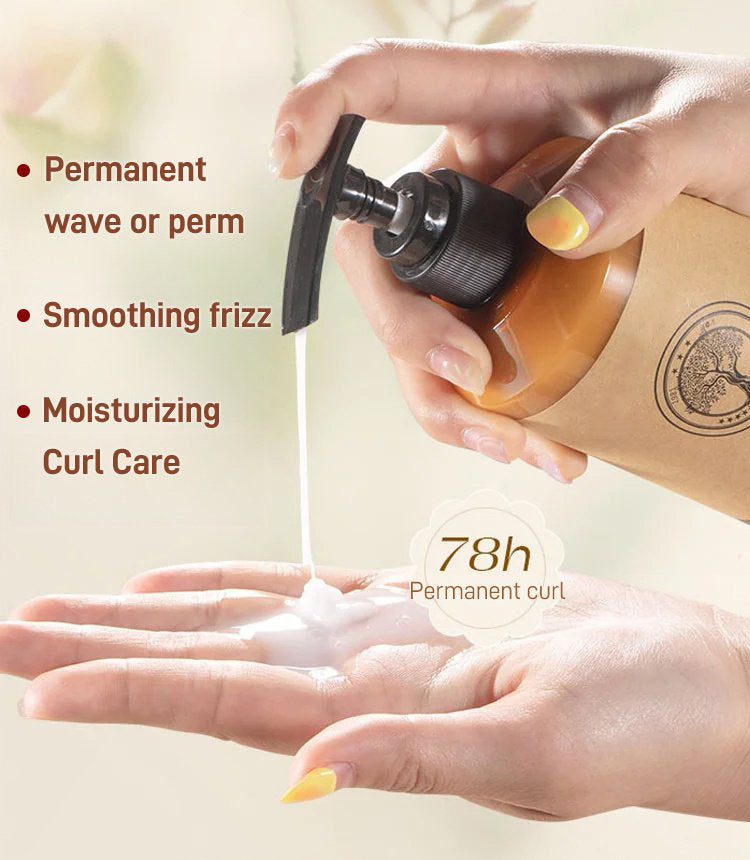 Lang anhaltendes Styling Marokkanisches Volumen Feuchtigkeitsspendende Elastizität