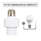 Lichtfassung mit Bewegungsmelder E27
