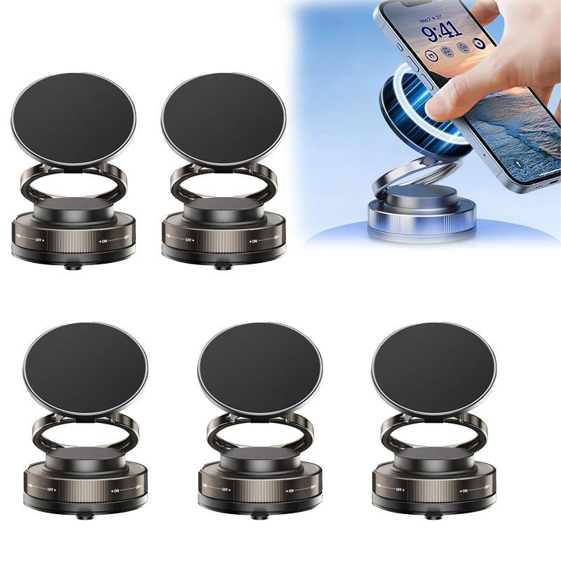 🔥📱Mehr kaufen mehr sparen🔄360° verstellbarer magnetischer Handyhalter mit Saugnapf