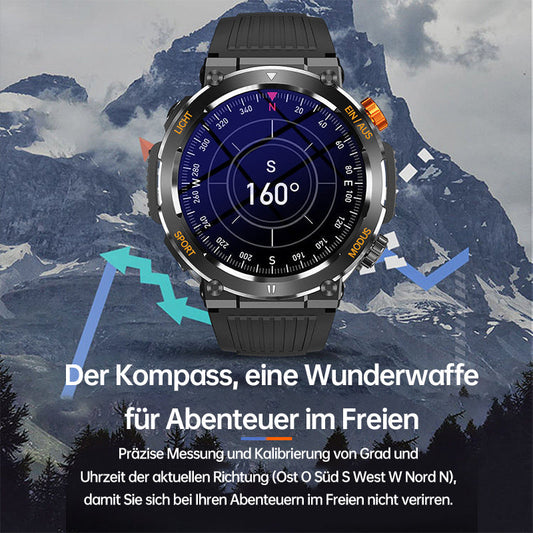 ⌚ Wasserdichte Sport- und Outdoor-Smartwatch 🔥 Letzter Tag!!!