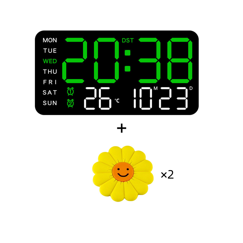 📢📢50 % RABATT!! ⏰Multifunktionale dekorative LED-Digitalwanduhr, die grenzenlose Digitaluhr für das moderne norwegische Zuhause