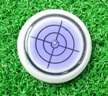 🔥Sommer-Hot-Sale 44% Rabatt🔥(Golftrainer) Golfball-Marker Runde Kappe Clip Mark mit Level Funktion