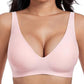 ⏳LETZTER TAG DES SALE 56 % RABATT💕Bequeme, nahtlose, kabellose Bralettes für Damen mit tiefem V-Ausschnitt für jeden Tag