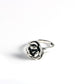 Dark Rose, anti-wolf ring, twist and use, self-defense ring, open ring