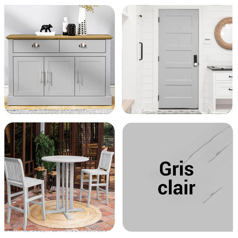 👍🍃Umweltfreundliche, geruchsneutrale Reparatur- und Renovierungsfarbe für Holzmöbel auf Wasserbasis