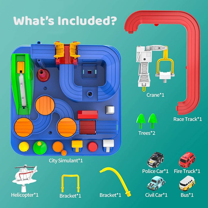 💥Das beste Geschenk💥City Adventure Rescue – Lernspielzeug für Kleinkinder