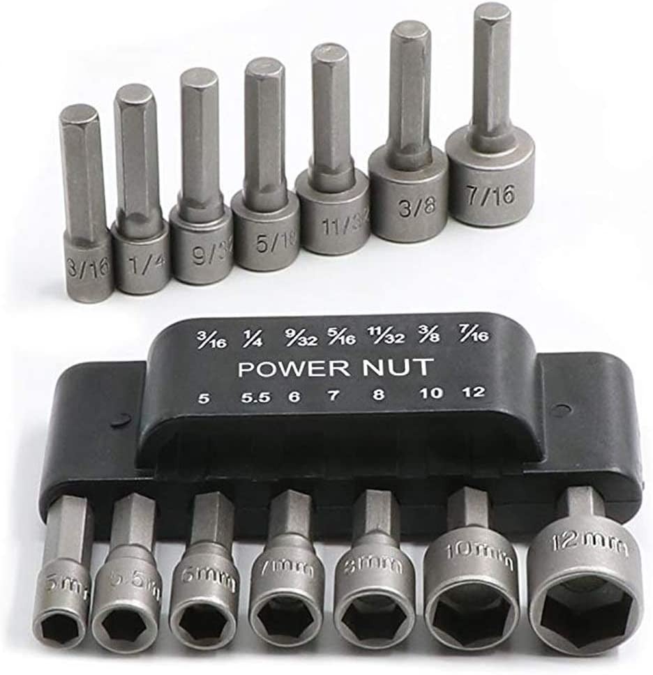 🔥GROSSER AUSVERKAUF – 49 % RABATT🔥Power-Steckschlüssel-Set, 14-teilig
