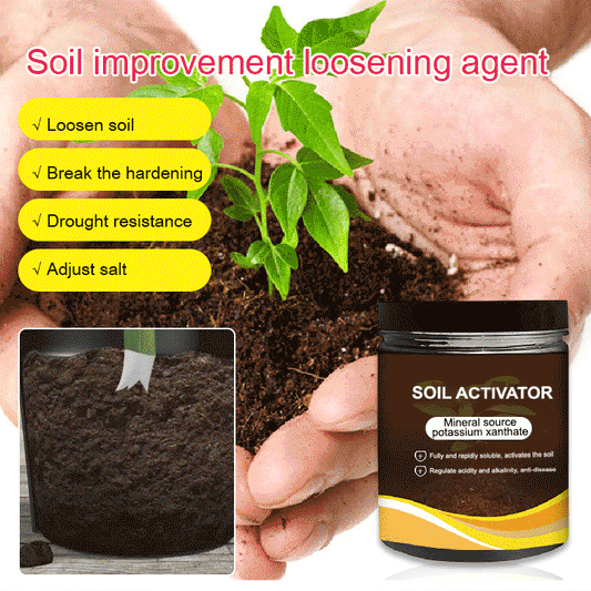 🌿💪 ECOCERT-zertifizierter Bodenaktivator – Stärkt Ihren Boden, fördert üppiges Wachstum mühelos! 🌼✅