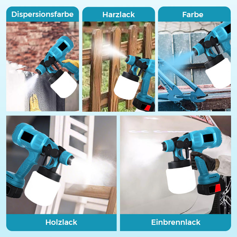 💥Begrenzte Zeit 50% Rabatt🔥Kabelloses elektrisches Farbspritzgerät🚀 kostenlosen Versand🚀