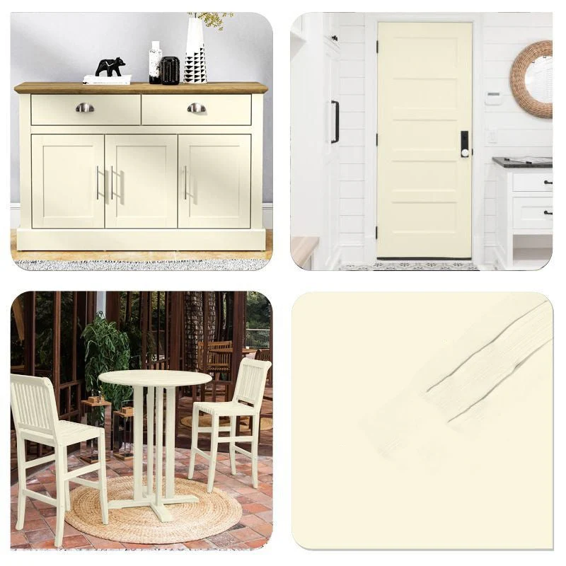 👍🍃Umweltfreundliche, geruchsneutrale Reparatur- und Renovierungsfarbe für Holzmöbel auf Wasserbasis