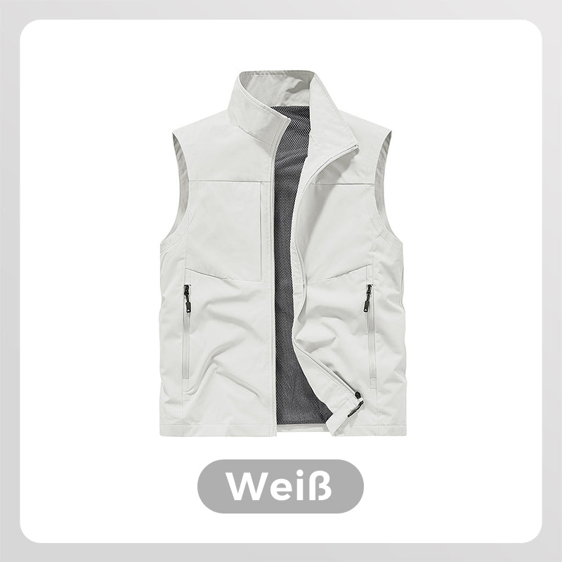 ⏳ begrenzte Zeit 50% Rabatt! 💥Wasserdichte Cargoweste für Herren