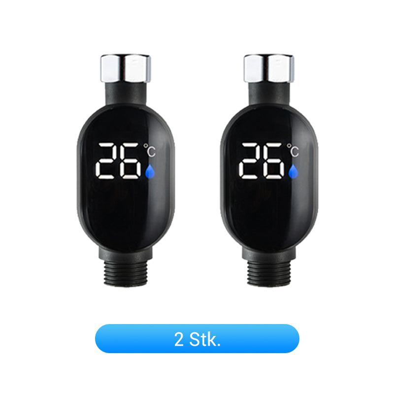 💧 Duschthermometer 🌡️ Schluss mit Raten - Sofortige Temperatur! 🚿