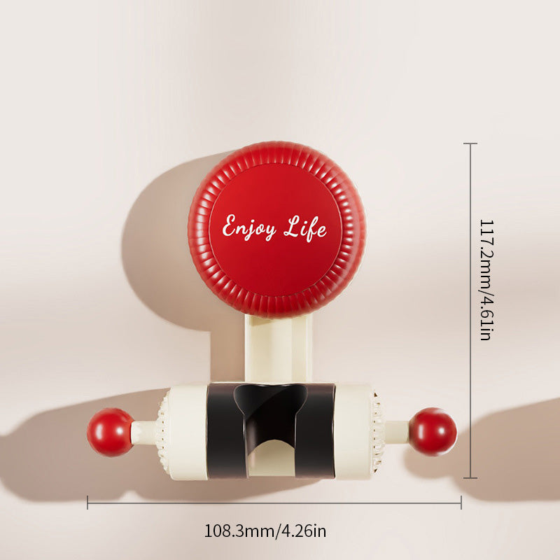 🚿🌟 Verstellbare Duschhalterung mit Saugnapf – Installation ohne Bohren, 360° drehbar 💦✨