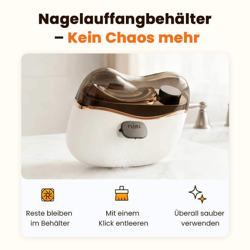 ⏳Zeitlich begrenztes Sonderangebot⏰2-in-1-Nagelknipser und elektrische Nagelfeile