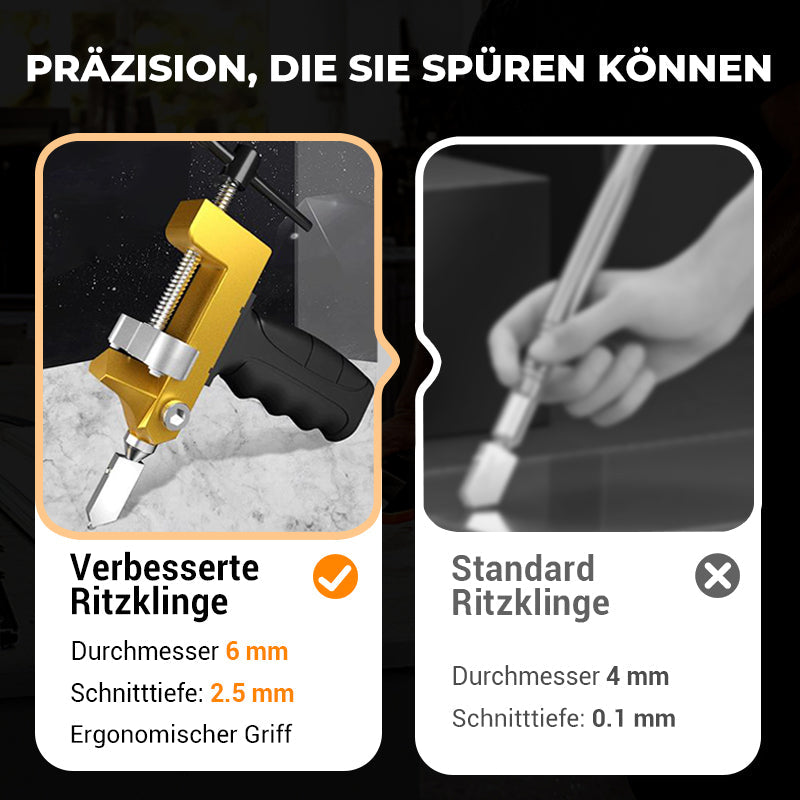 ✨ All-in-One-Fliesenkantenschneider – Fliesenschneidwerkzeug – Schneiden von Glasfliesen