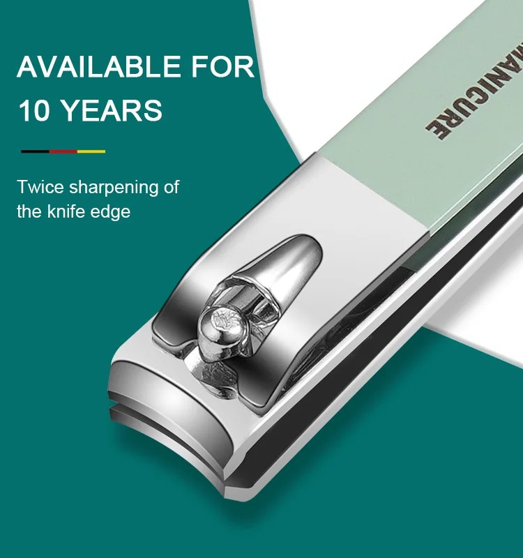 ✨Gut aussehendes, klappbares Nagelknipser-Set aus Edelstahl