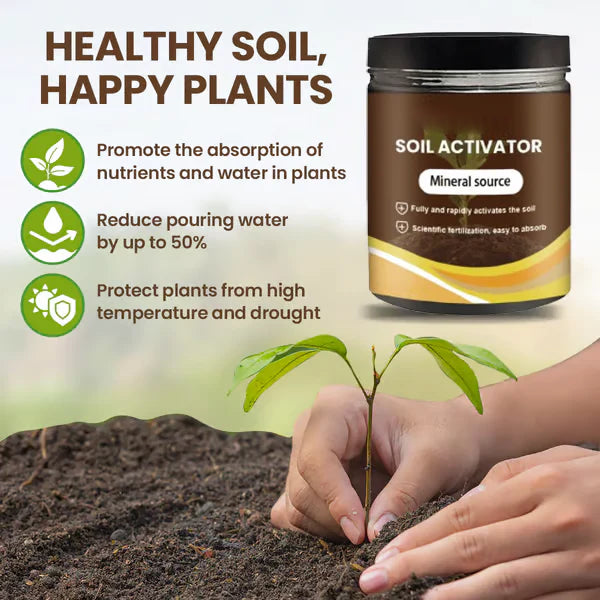 🌿💪 ECOCERT-zertifizierter Bodenaktivator – Stärkt Ihren Boden, fördert üppiges Wachstum mühelos! 🌼✅