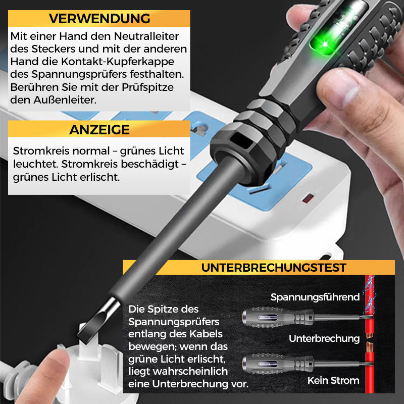 🔥🔥Sonderverkauf 50% Rabatt🔥2-in-1 Magnetischer Schraubendreher und Spannungsprüfer