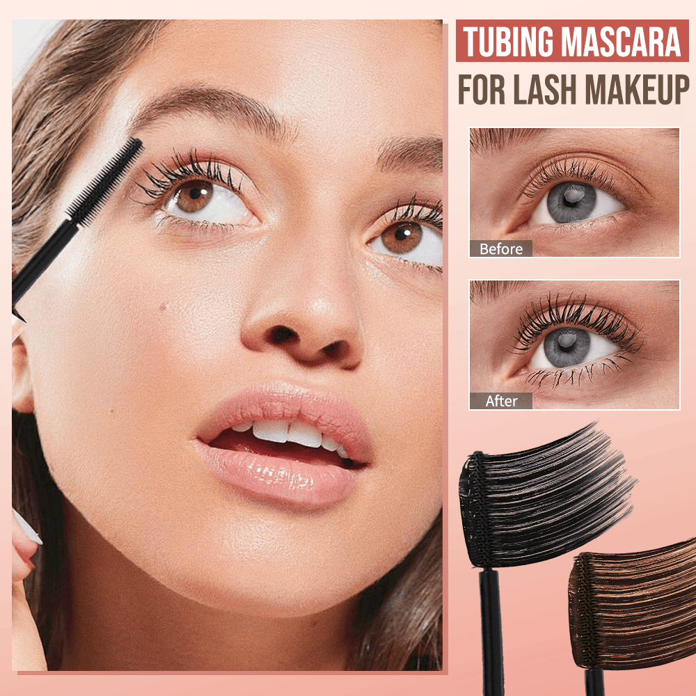 ✨Tubing Mascara – Duo aus Schwarz und Braun für das Augen-Make-up