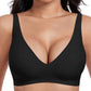 ⏳LETZTER TAG DES SALE 56 % RABATT💕Bequeme, nahtlose, kabellose Bralettes für Damen mit tiefem V-Ausschnitt für jeden Tag