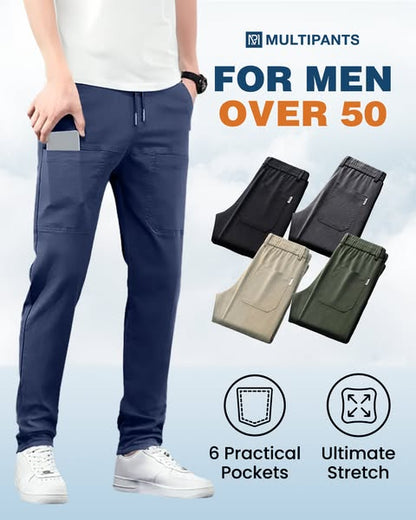 Über 50.000 Stück verkauft!🔥MultiPants – Hochflexible, strapazierfähige Cargohose mit mehreren Taschen