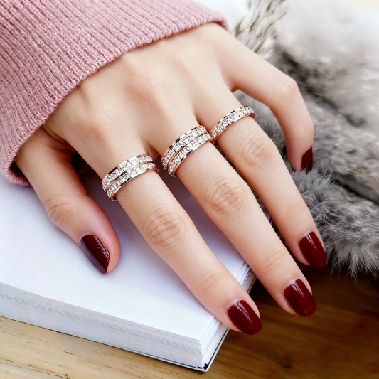 ✨ Unendlicher Sternenhimmel Ring ✨