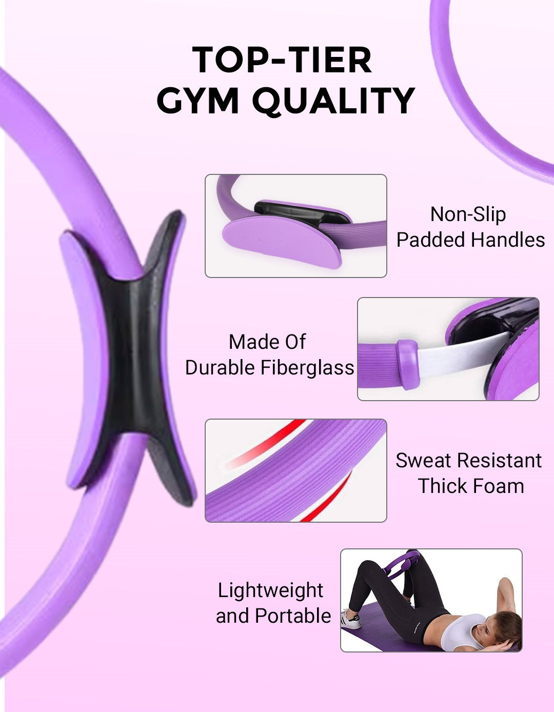 Pilates Ring-Fitnesstrainer