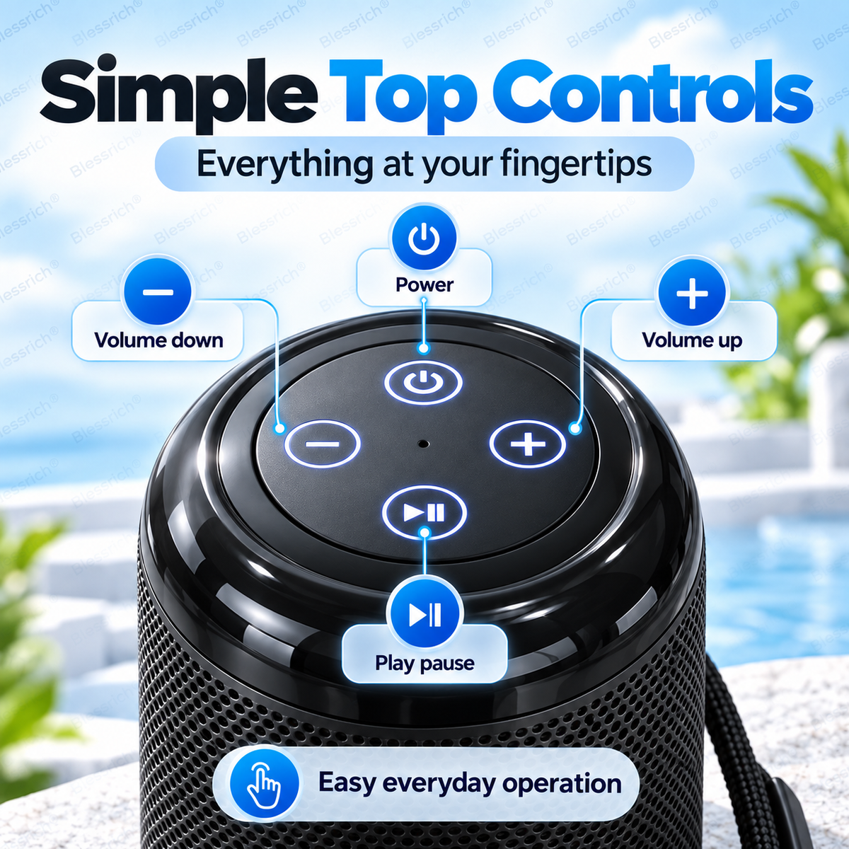 🥳 2026 HOT SALE 🔥 50 % RABATT! Tragbarer Bluetooth-Lautsprecher – Bluetooth 5.3, 5 W klarer Klang, Wiedergabe über TF-Karte und USB, Freisprechanrufe. Kompakt, leicht und einfach zu transportieren. Großartiger Klang überall! 🎶🔊