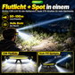 ✨Wiederaufladbare LED-Stirnlampe im Brillen-Design