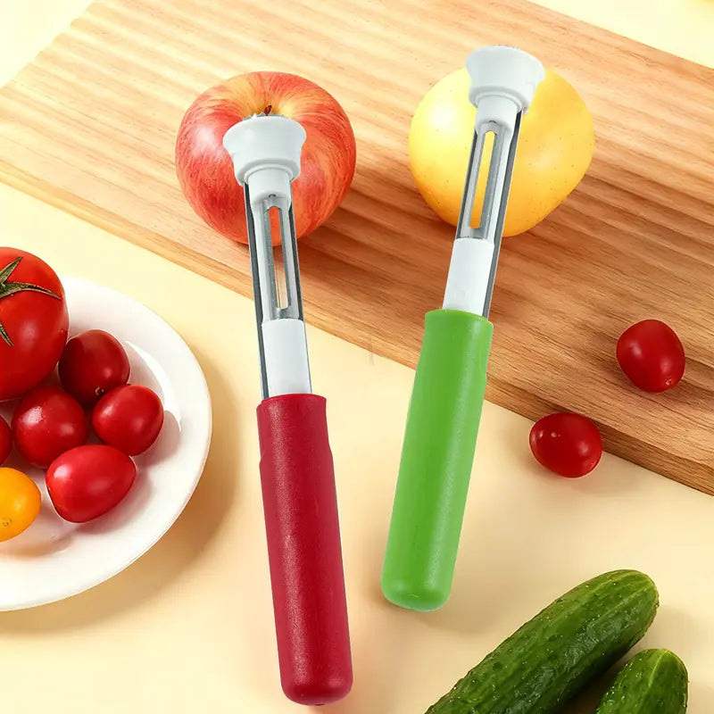 ⏳Zeitlich begrenztes Sonderangebot⏰ 2-in-1-Apfelentkerner und -schäler – Edelstahl – über 95.000 verkaufte Exemplare – perfekt für die schnelle Obstzubereitung – einfach zu bedienen und zu reinigen ✨🥧🍏