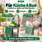 Aufbewahrungsregal aus Edelstahl für die Küchenspüle