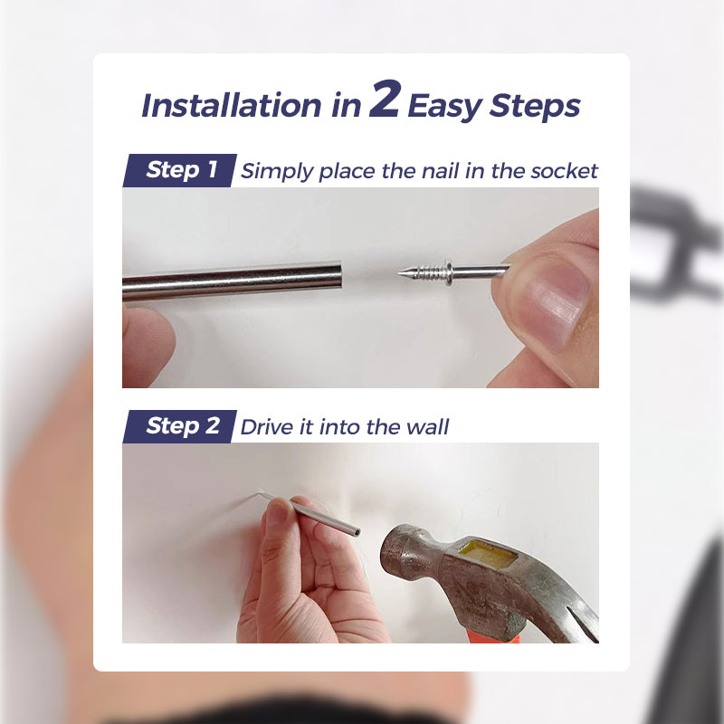 🔥Mehr kaufen, mehr sparen🔥Doppelköpfiger Nagel Nahtloser Nagel🛠️