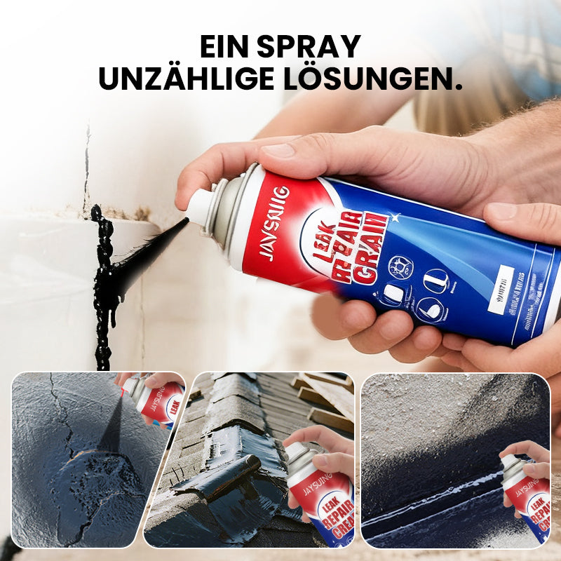 Wasserdichtes Dichtmittel Spray – Sofortige Abdichtung bei Rissen und Löchern | Für Dach, Rohre, Fugen u.v.m.🛠️⚡