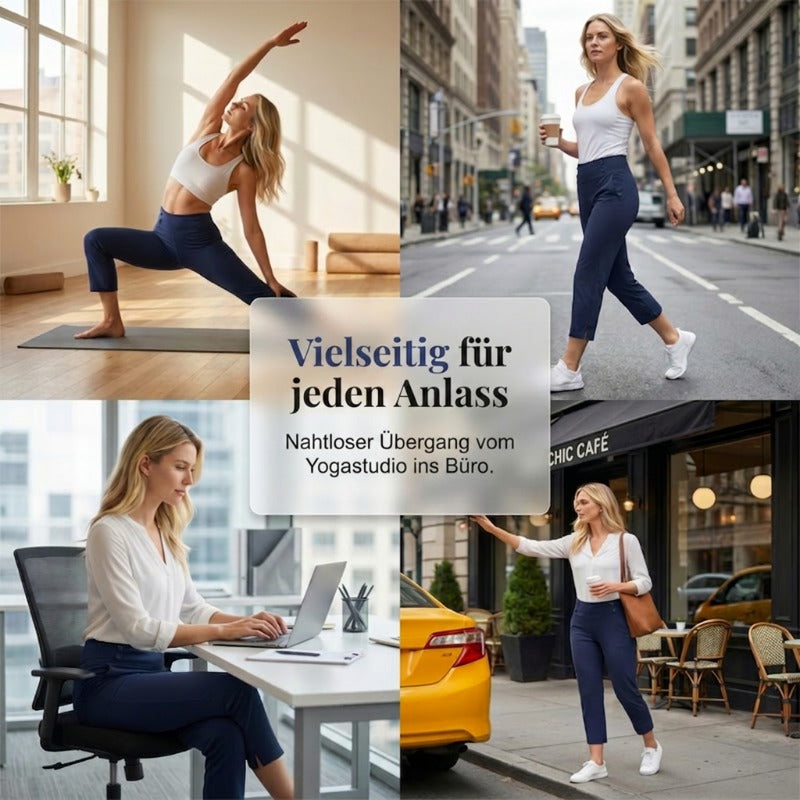 💥 HALBPREIS DEAL ✨ Figurformende Yoga-Hose – elegant, bequem & perfekt für Alltag, Sport & Freizeit 🧘‍♀️🔥