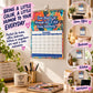 📅 Kalender 2027 mit Illustrationen
