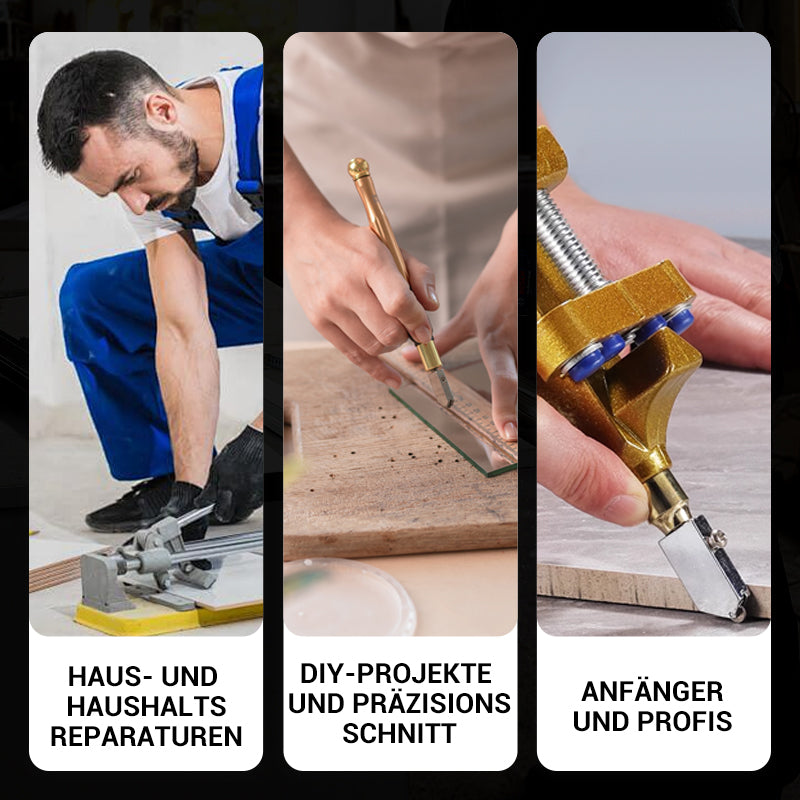 ✨ All-in-One-Fliesenkantenschneider – Fliesenschneidwerkzeug – Schneiden von Glasfliesen