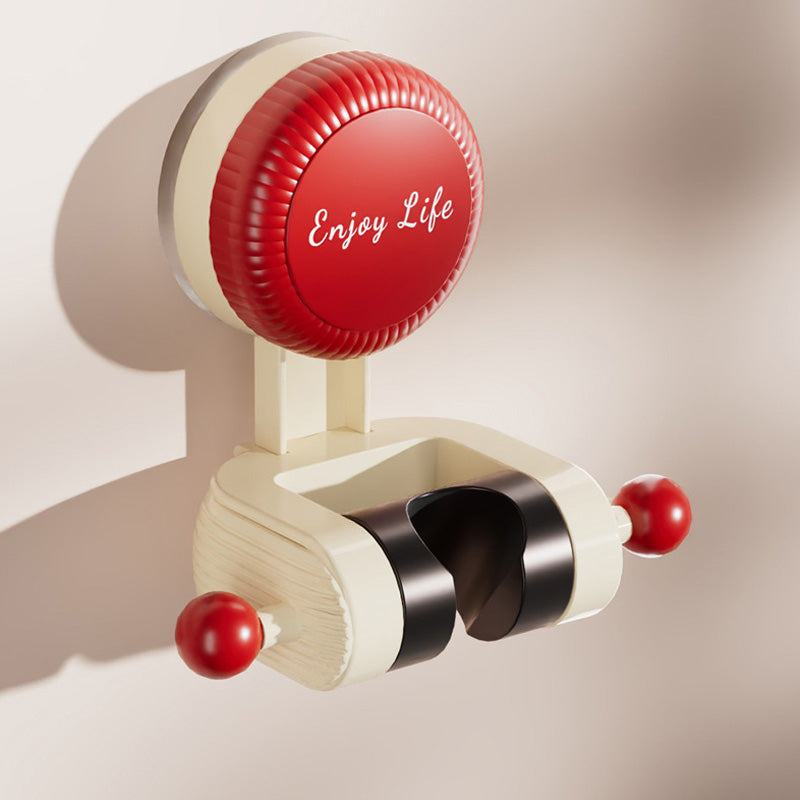🚿🌟 Verstellbare Duschhalterung mit Saugnapf – Installation ohne Bohren, 360° drehbar 💦✨