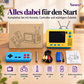 Klassische Retro-Mini-TV-Handheld-Spielkonsole GV300S – Nostalgische kabellose Konsole mit TF-Karten-Version