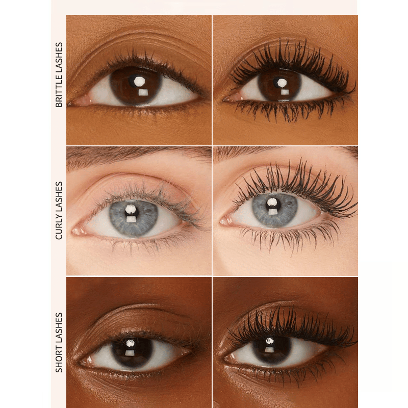 ✨Tubing Mascara – Duo aus Schwarz und Braun für das Augen-Make-up