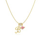 💖 LETZTER TAG – 57 % RABATT ✨ 3-lagige Anhänger-Halsketten mit Initialen A-Z 🎀 | Personalisiert & elegant