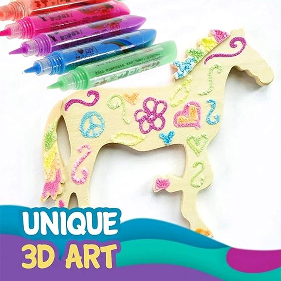 🥳HEISSER SALE 2026🥳💞50.000+ VERKAUFT!🎄🎁Magische Popcorn-Stifte mit Blaseneffekt, wärmeaktivierte Popcorn-Stifte, DIY-3D-Kunstmarker für Kinderbastelprojekte