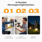 🐺✨ Bewegungs-Sensor Solar-Wandleuchte in Wolfram-Design – automatisch, wetterfest & energieautark. Perfekte Sicherheitsbeleuchtung für Garten und Eingang. 🌞🔋