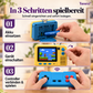 Klassische Retro-Mini-TV-Handheld-Spielkonsole GV300S – Nostalgische kabellose Konsole mit TF-Karten-Version