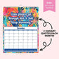 📅 Kalender 2027 mit Illustrationen